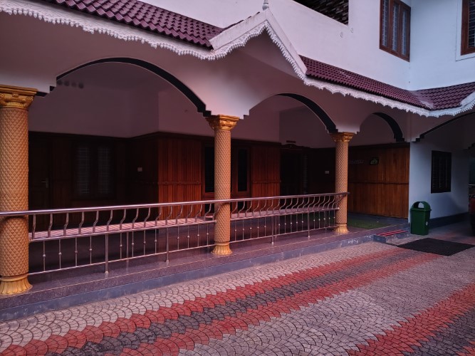 Front villa side of the resort